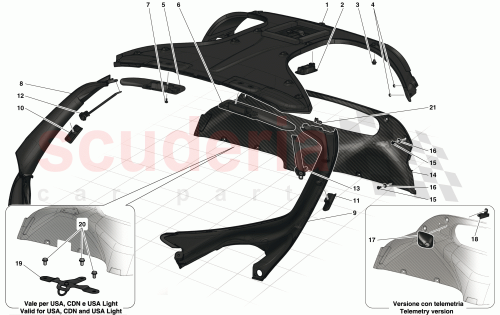 Part Diagram for Ferrari 86575800
