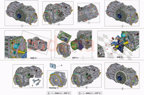 Part Diagram for Ferrari 70004190