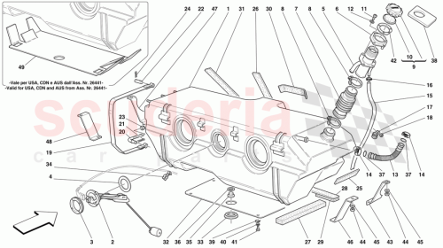 Part Diagram for Ferrari 157416