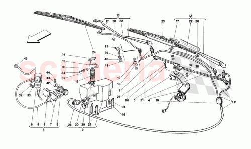 Part Diagram for Ferrari 64291100