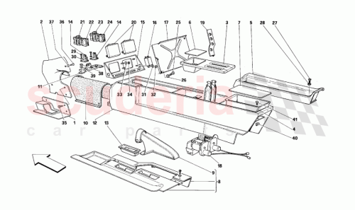 Part Diagram for Ferrari 63011800