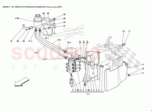 Part Diagram for Ferrari 177686