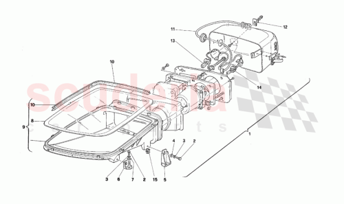 Part Diagram for Ferrari 171657