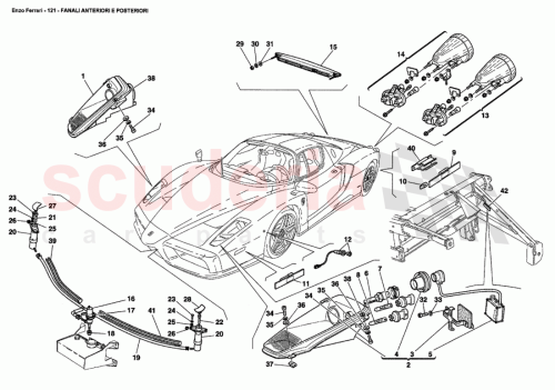 Part Diagram for Ferrari 67292900