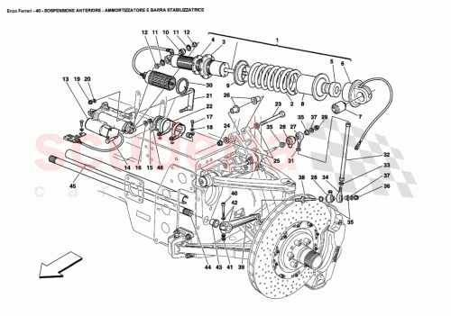 Part Diagram for Ferrari 169311