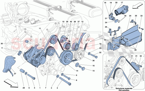 Part Diagram for Ferrari 285348