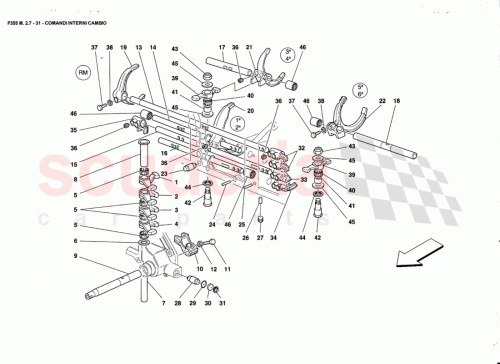 Part Diagram for Ferrari 157161