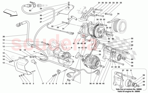 Part Diagram for Ferrari 148632