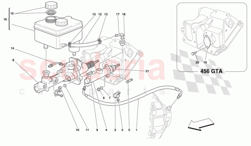 Part Diagram for Ferrari 153175