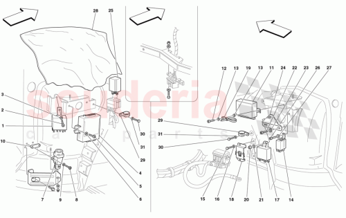 Part Diagram for Ferrari 192673