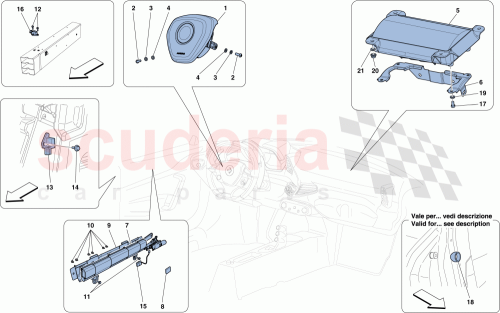 Part Diagram for Ferrari 762240