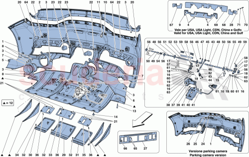Part Diagram for Ferrari 85287600