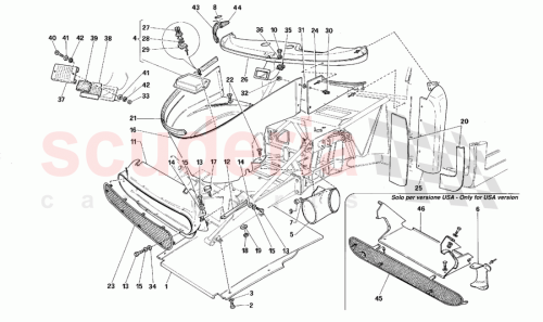 Part Diagram for Ferrari 62506900