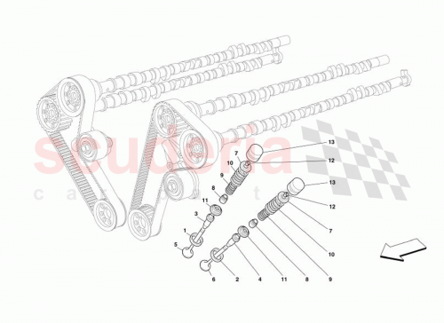 Part Diagram for Ferrari 6174122