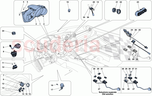 Part Diagram for Ferrari 333826