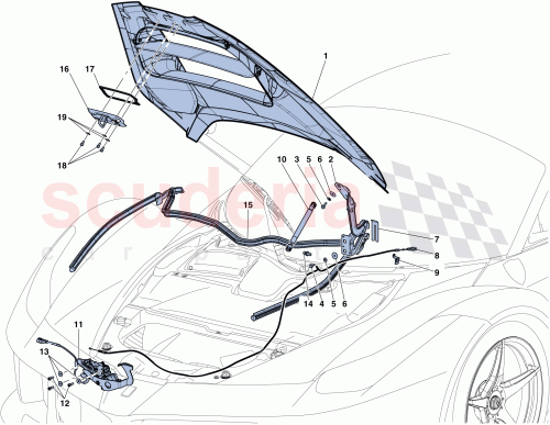 Part Diagram for Ferrari 86296300