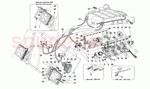 Part Diagram for Ferrari 134527