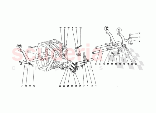 Part Diagram for Ferrari 100749