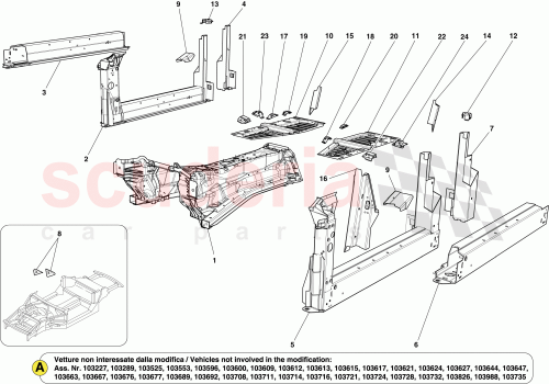 Part Diagram for Ferrari 279463