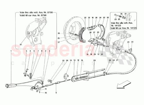 Part Diagram for Ferrari 101286