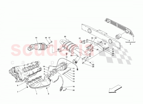 Part Diagram for Ferrari 182998
