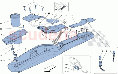 Part Diagram for Ferrari 68927700