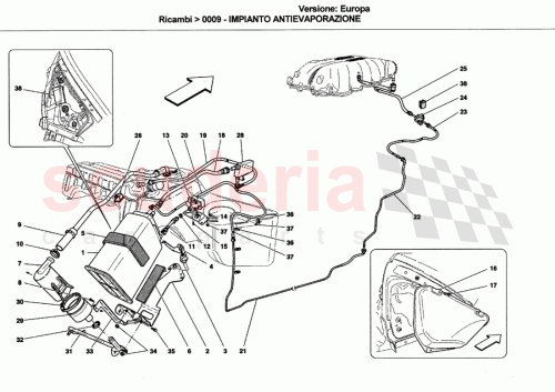 Part Diagram for Ferrari 259534
