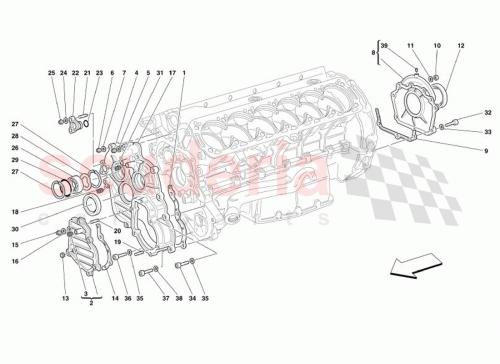 Part Diagram for Ferrari 157119