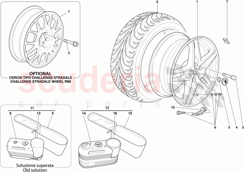 Part Diagram for Ferrari 217482