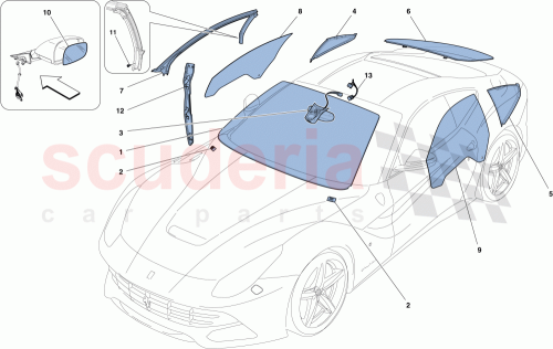 Part Diagram for Ferrari 84281600