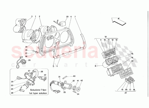 Part Diagram for Ferrari 62925500