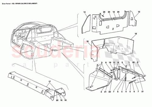 Part Diagram for Ferrari 67422700