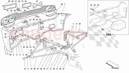 Part Diagram for Ferrari 63596600