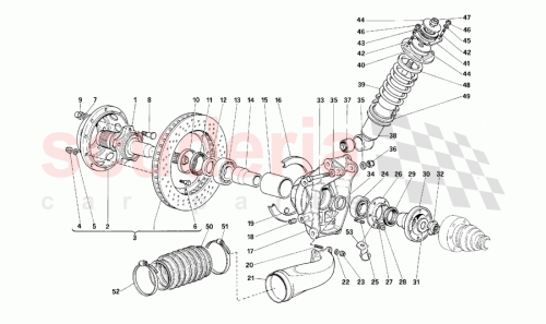 Part Diagram for Ferrari 128898