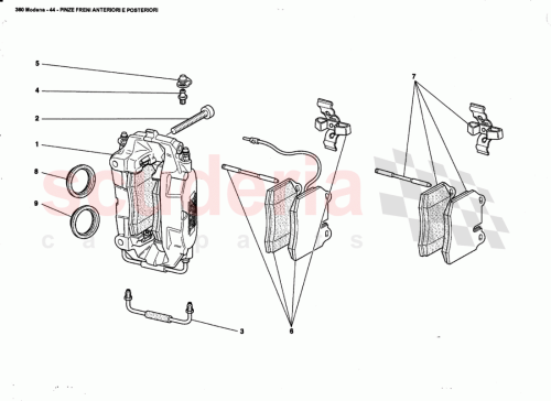 Part Diagram for Ferrari 70000935