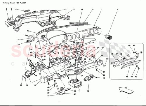 Part Diagram for Ferrari 677339