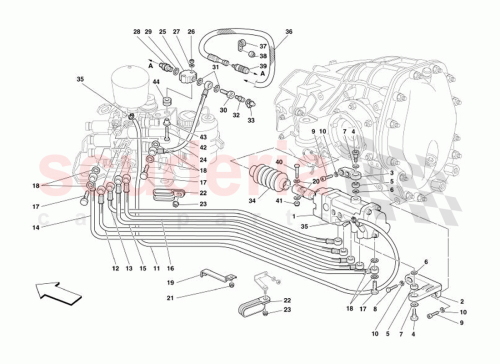 Part Diagram for Ferrari 179679
