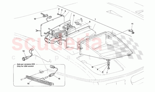 Part Diagram for Ferrari 138315