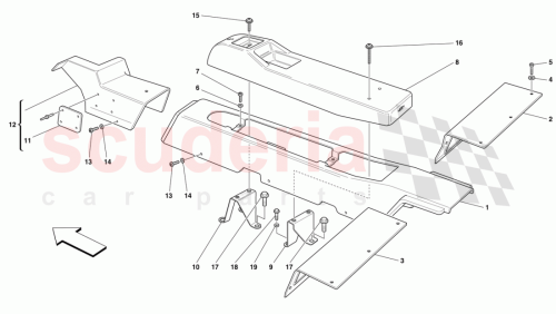 Part Diagram for Ferrari 66127500