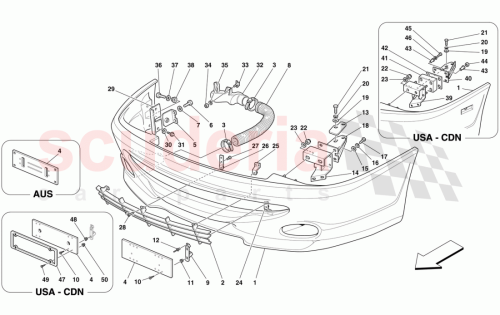 Part Diagram for Ferrari 10571979
