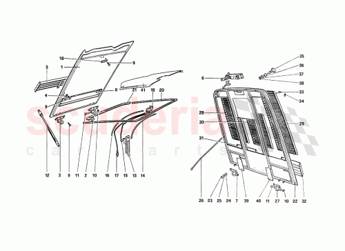 Part Diagram for Ferrari 13340911