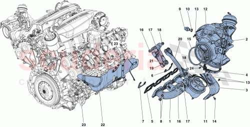 Part Diagram for Ferrari 290216