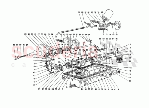 Part Diagram for Ferrari 11501821