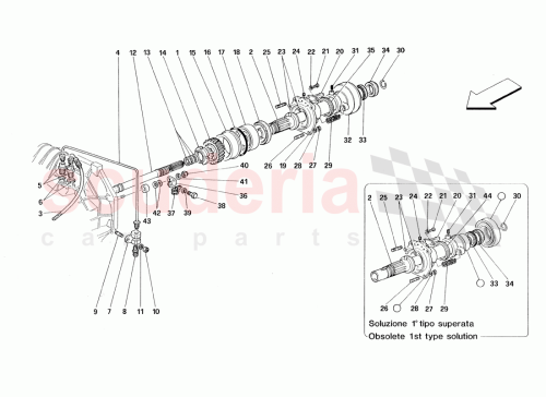 Part Diagram for Ferrari 152954