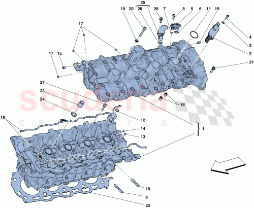 Part Diagram for Ferrari 806088