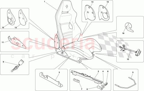 Part Diagram for Ferrari 82662700