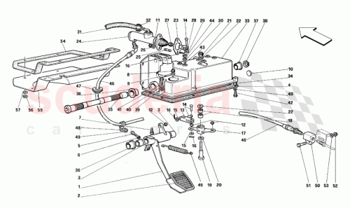 Part Diagram for Ferrari 106949