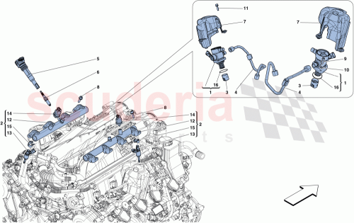 Part Diagram for Ferrari 297510