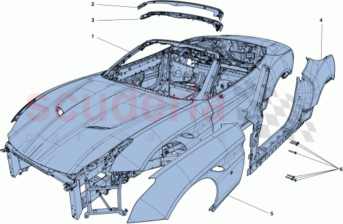 Part Diagram for Ferrari 85054911