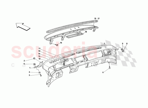 Part Diagram for Ferrari 62224400